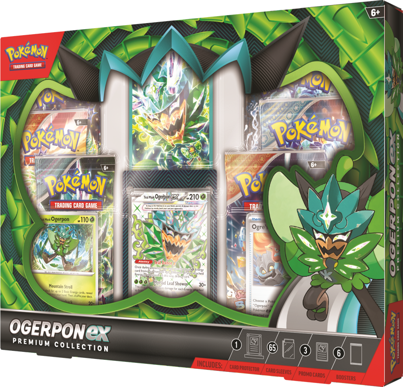 Pokemon Ogerpon EX Premium Collection Box