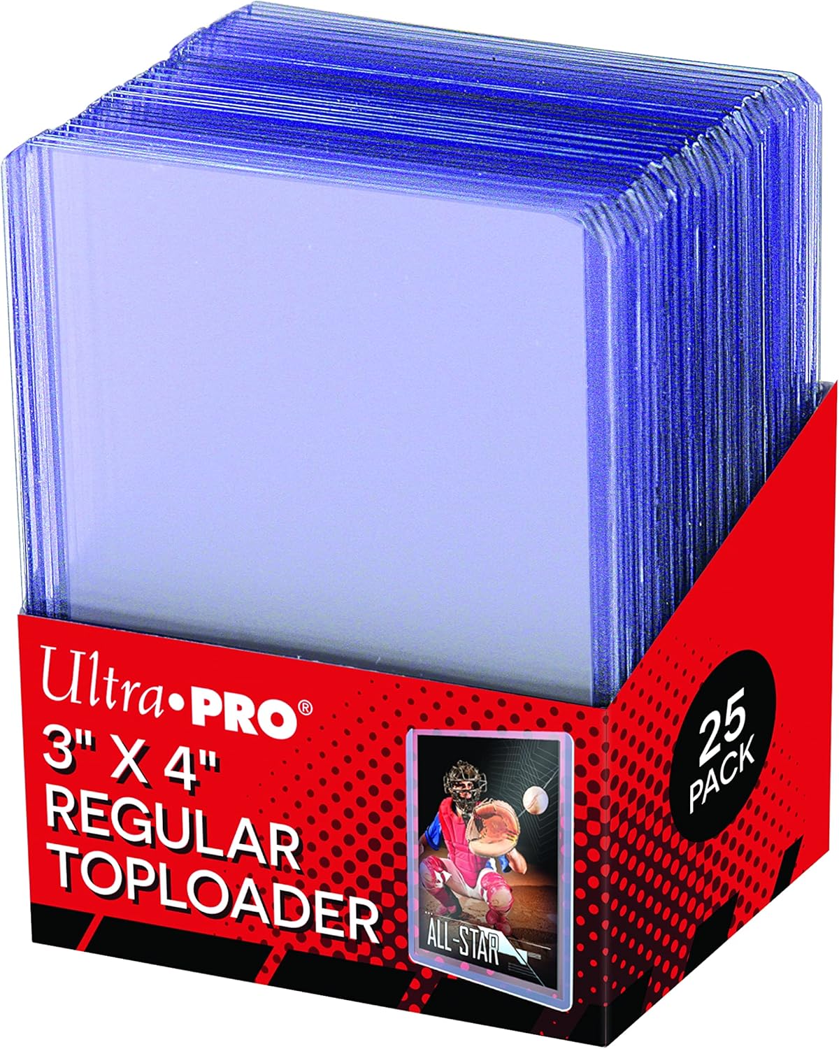 Ultra Pro 3" x 4" Regular Toploaders