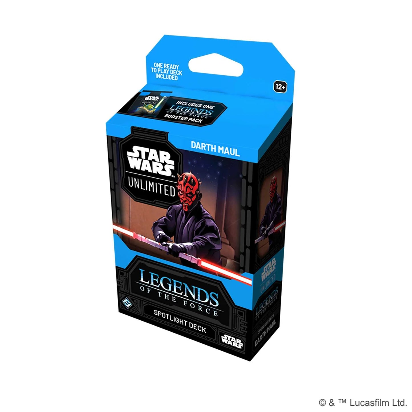 Star Wars: Unlimited Spotlight Deck - Legends of the Force Display