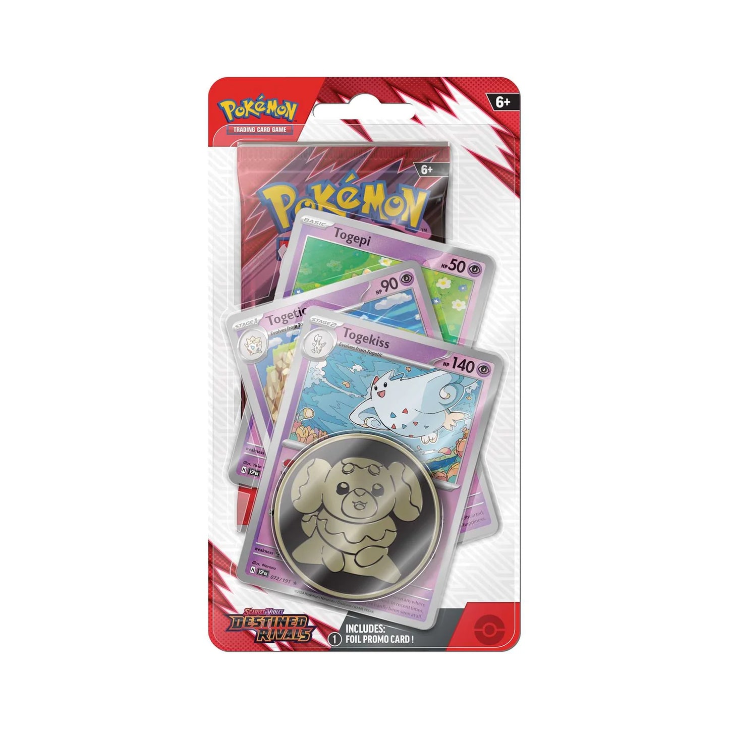 Pokémon TCG: Scarlet & Violet - Destined Rivals - Premium Checklane - Togekiss