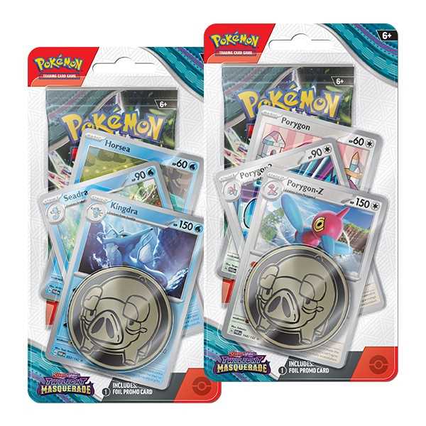 Scarlet & Violet - Twilight Masquerade - Premium Checklane - Porygon-z