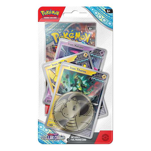 Scarlet & Violet - Stellar Crown Premium Checklane Blister - Iron Thorns