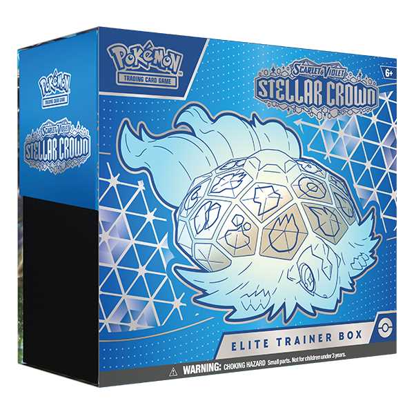 Pokemon TCG: Scarlet & Violet 7 - Stellar Crown Elite Trainer Box