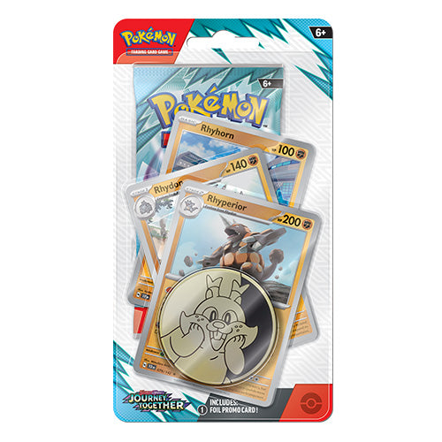 Pokémon TCG: Scarlet & Violet 9 – Journey Together Premium Checklane - Rhyperior