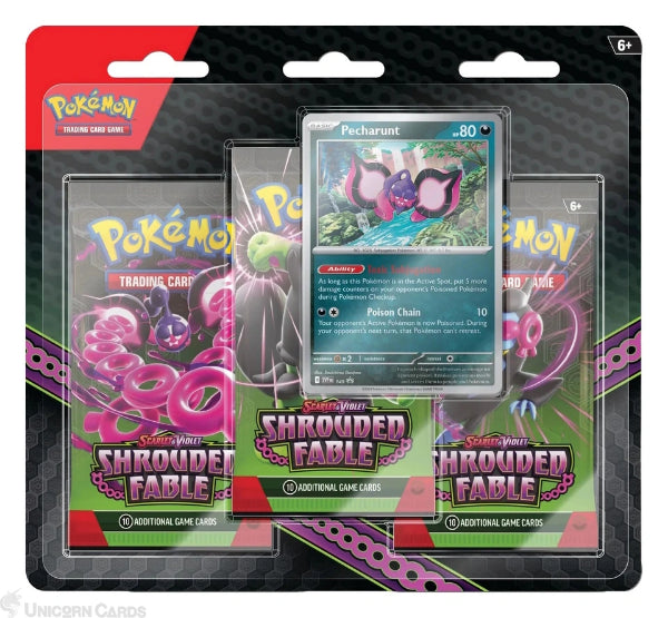 Pokémon TCG: Shrouded Fable - 3 Pack